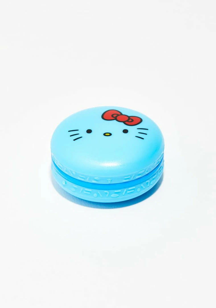 Deals 🧨 The Creme Shop Hello Kitty Mint Macaron Lip Balm ✨ 4 The Creme Shop Hello Kitty Mint Macaron Lip Balm