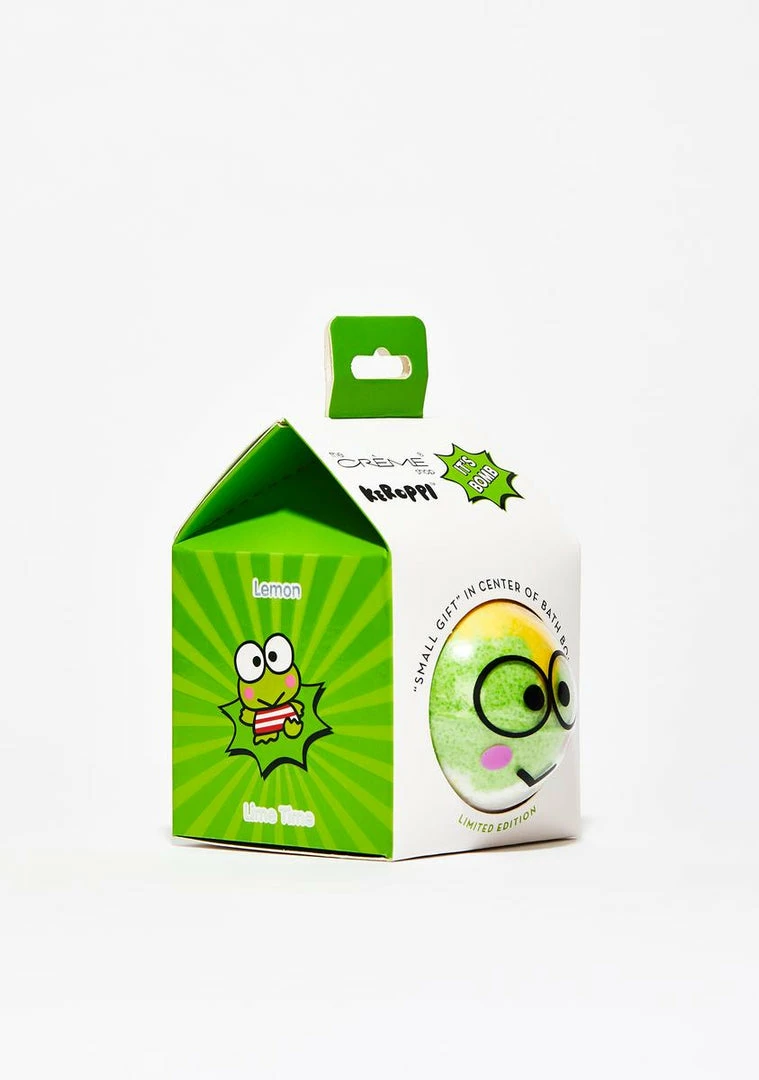 Best Pirce 🔥 The Creme Shop Keroppi Bath Bomb Face & Body 🎉 1 The Creme Shop Keroppi Bath Bomb Face & Body
