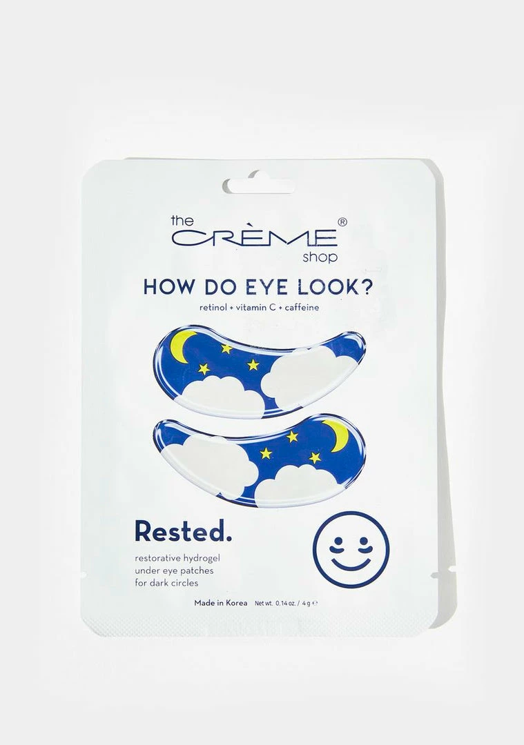 New 💯 The Creme Shop How Do Eye Look? Rested Eye Mask 👏 1 The Creme Shop How Do Eye Look? Rested Eye Mask
