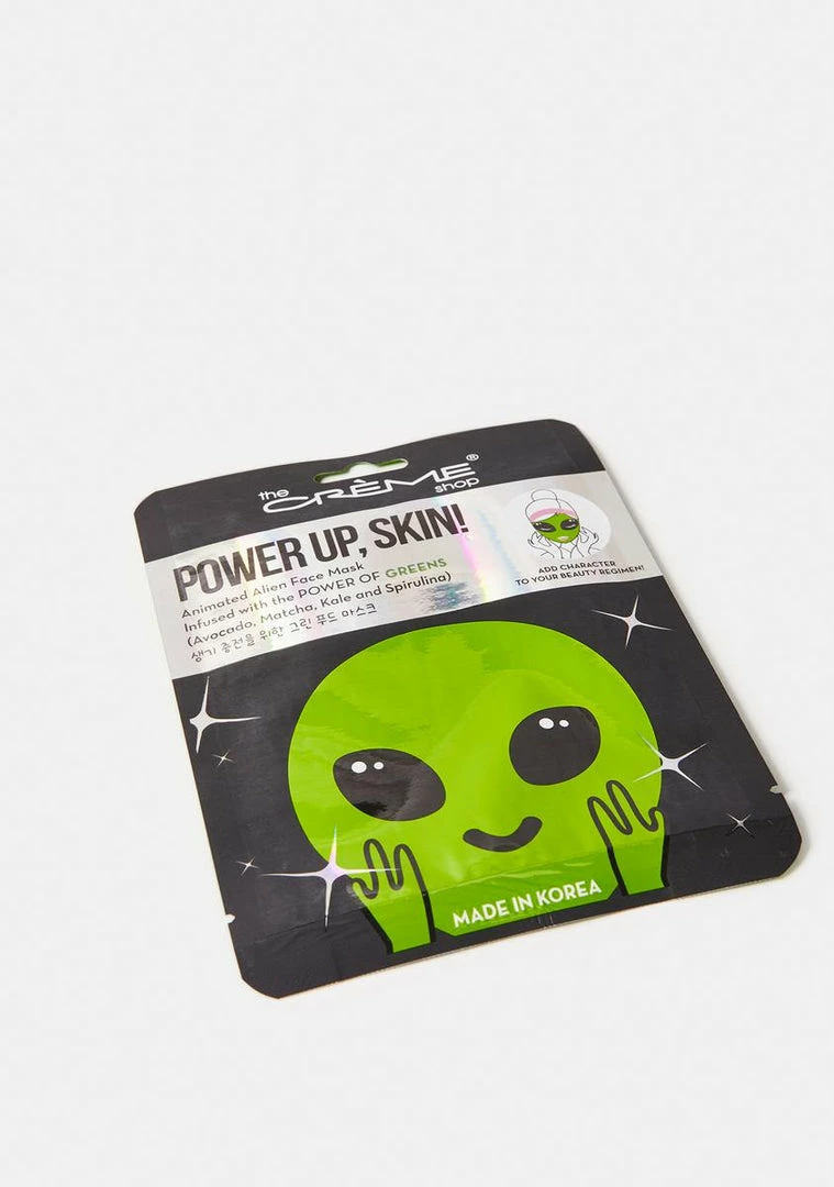 Brand new βοΈ The Creme Shop Power Up, Skin! Alien Face Mask Masks π 1 The Creme Shop Power Up, Skin! Alien Face Mask Masks
