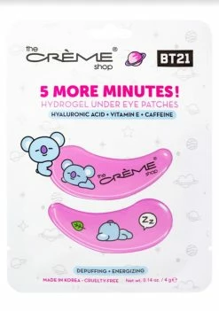 The Creme Shop X BT21 5 More Minutes Under Eye Patches Masks