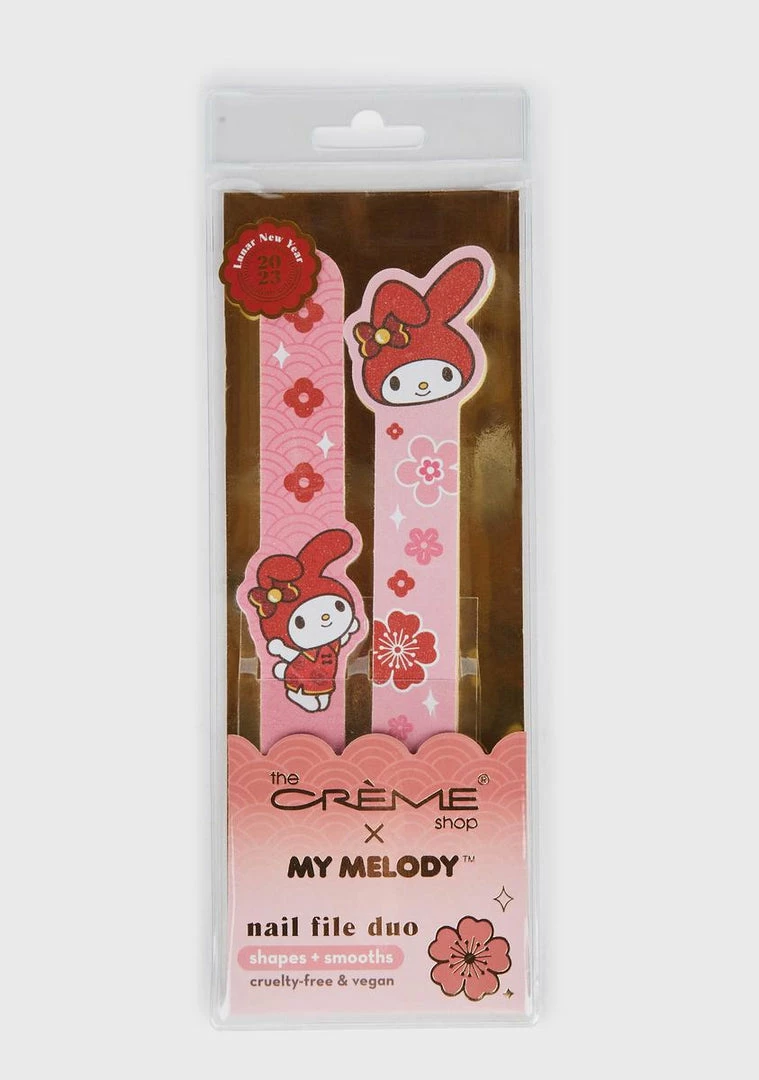 New π The Creme Shop Nails X My Melody Lunar New Year Nail File Duo π₯ 3 The Creme Shop Nails X My Melody Lunar New Year Nail File Duo