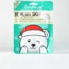 The Creme Shop Face & Body Be Merry Skin! Animated Sheet Mask Polar Bear 7pc