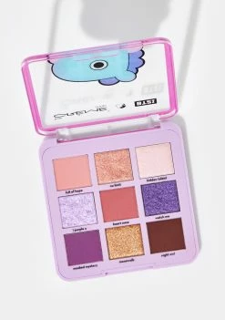 The Creme Shop X BT21 Mauve 9 Pan Eyeshadow Palette