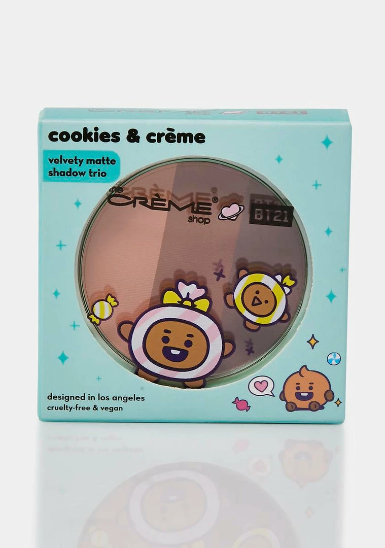 Discount β¨ The Creme Shop SHOOKY Cookies & Creme Ultra-Pigmented Eyeshadow Trio π 2 The Creme Shop SHOOKY Cookies & Creme Ultra-Pigmented Eyeshadow Trio