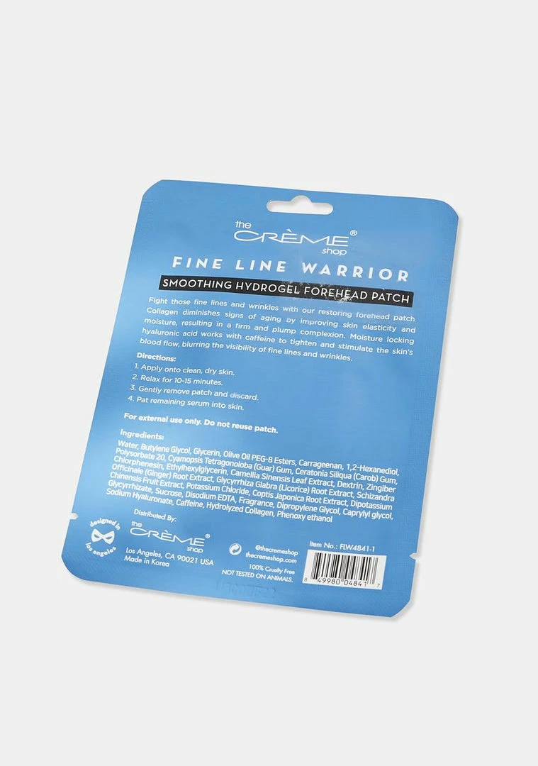 Deals π The Creme Shop Fine Line Warrior Smoothing Hydrogel Forehead Patch Face & Body π₯° 2 The Creme Shop Fine Line Warrior Smoothing Hydrogel Forehead Patch Face & Body