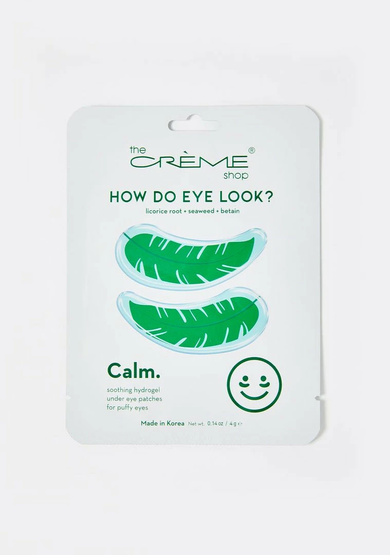 Promo 🤩 The Creme Shop How Do Eye Look Calm Eye Masks 🧨 1 The Creme Shop How Do Eye Look Calm Eye Masks