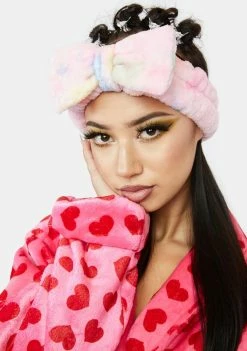 The Creme Shop Tools & Accessories Tie Dye Teddy Headband