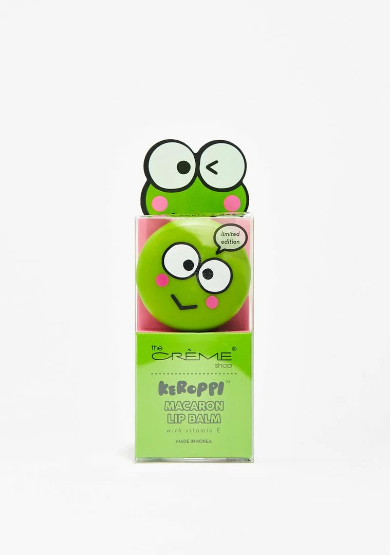 Cheapest ✔️ The Creme Shop Keroppi Macaron Lip Balm Lips 🧨 4 The Creme Shop Keroppi Macaron Lip Balm Lips