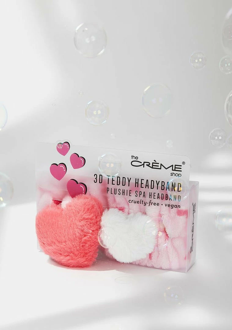 Promo 💯 The Creme Shop Not Your Baby Teddy Headband Face & Body 🎁 3 The Creme Shop Not Your Baby Teddy Headband Face & Body