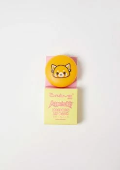 The Creme Shop Lips Aggretsuko Raspberry Macaron Lip Balm