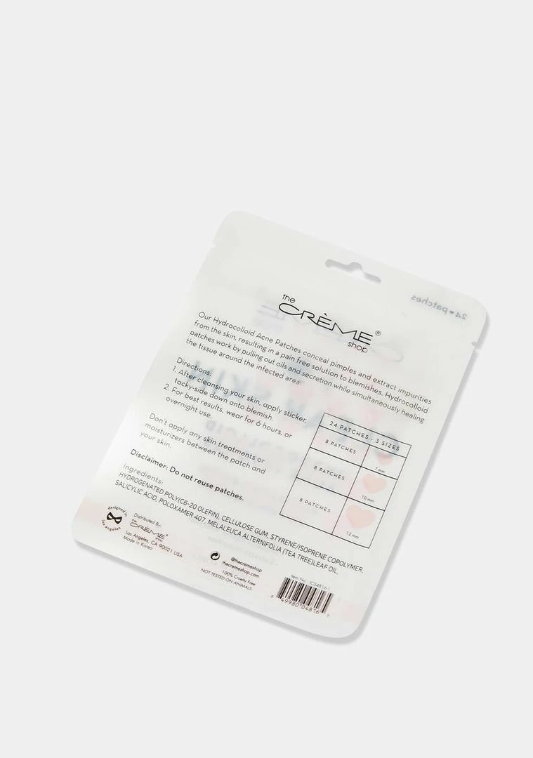 Flash Sale 🧨 The Creme Shop I Heart Clear Skin Hydrocolloid Acne Patches Face & Body 💯 3 The Creme Shop I Heart Clear Skin Hydrocolloid Acne Patches Face & Body