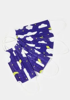 The Creme Shop Skyline Disposable Face Masks