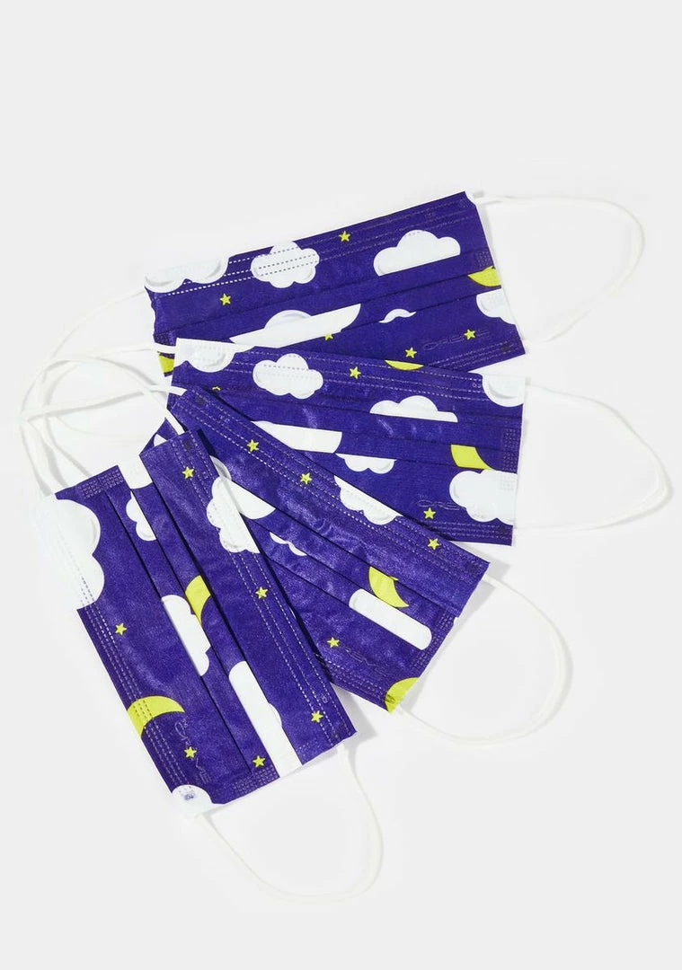 New π€© The Creme Shop Skyline Disposable Face Masks π 1 The Creme Shop Skyline Disposable Face Masks