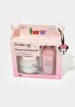 The Creme Shop X Disney Fantasmic Holiday Set Body Scrub Bath Salts