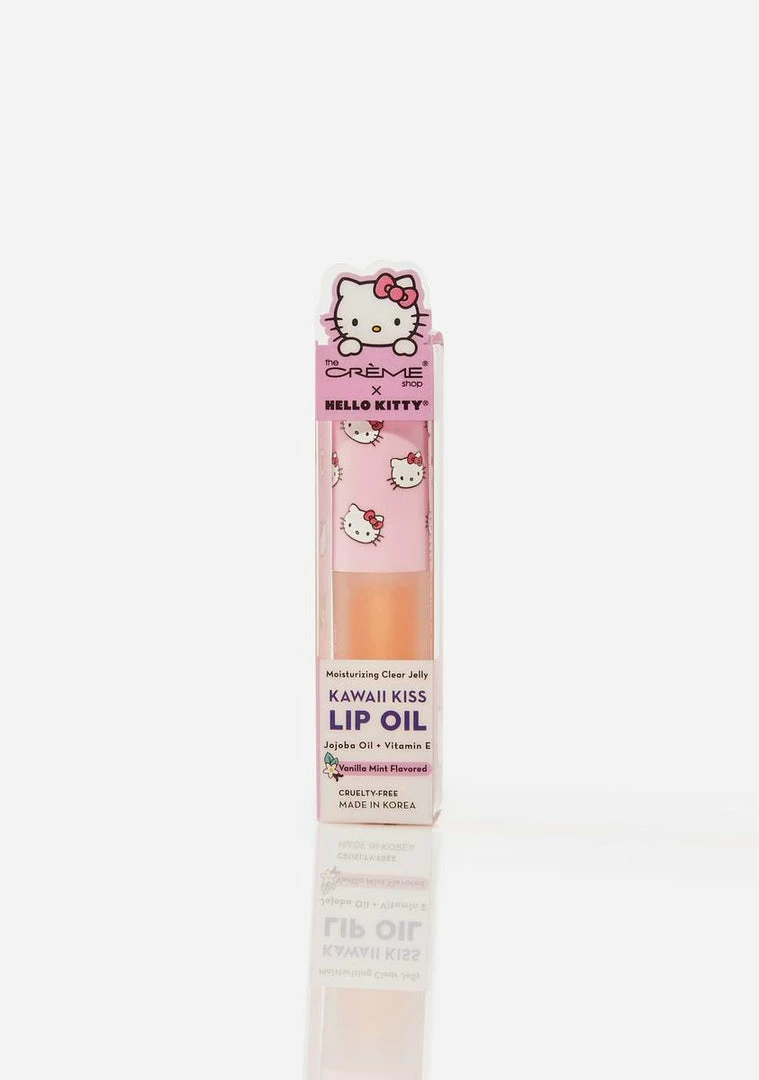 Buy π The Creme Shop Lip Balm Hello Kitty Kawaii Kiss Vanilla Mint Lip Oil π 3 The Creme Shop Lip Balm Hello Kitty Kawaii Kiss Vanilla Mint Lip Oil