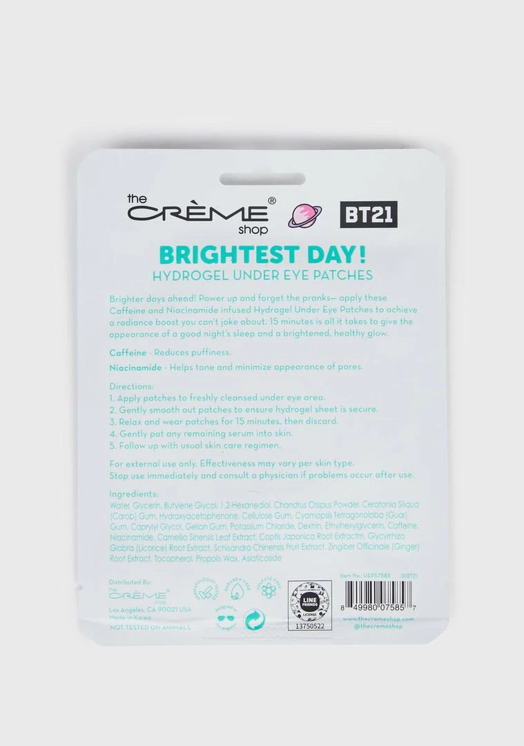 Best reviews of π The Creme Shop Brightest Day Shooky Hydrogel Under Eye Patches β 2 The Creme Shop Brightest Day Shooky Hydrogel Under Eye Patches