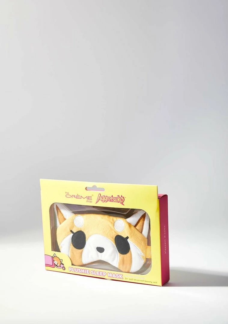 Best Pirce ✨ The Creme Shop Aggretsuko Plushie Sleep Mask Tools & Accessories 👏 2 The Creme Shop Aggretsuko Plushie Sleep Mask Tools & Accessories