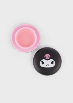 The Creme Shop X Kuromi Raspberry Cream Puff Macaron Lip Balm