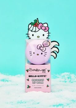 The Creme Shop Hello Kitty Icing On The Cake Macaron Lip Balm Lips