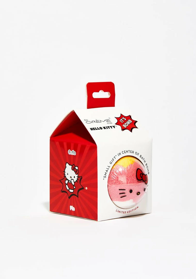 Discount 😍 The Creme Shop Hello Kitty Bath Bomb Face & Body 🔥 1 The Creme Shop Hello Kitty Bath Bomb Face & Body