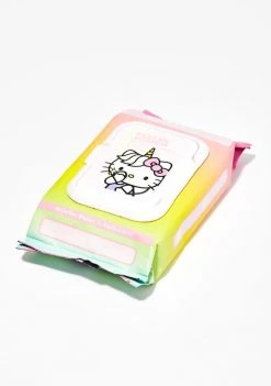 The Creme Shop Hello Kitty Unicorn Cleansing Towelettes Wellness