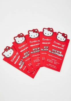 The Creme Shop Face & Body Hello Kitty Bye Bye Blackhead Nose Strips