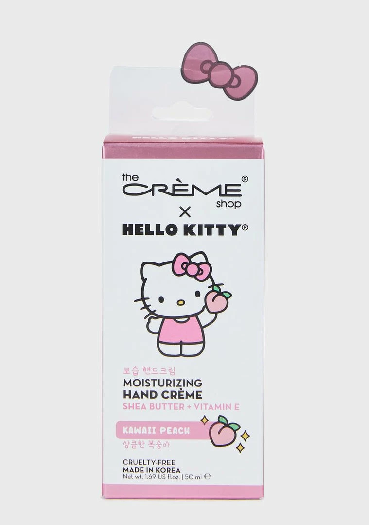 Flash Sale 💯 The Creme Shop Kawaii Peach Hello Kitty Hand Creme ❤️ 3 The Creme Shop Kawaii Peach Hello Kitty Hand Creme