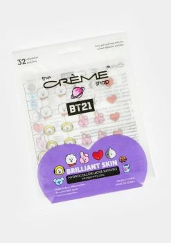 The Crème Shop Store 21 The Creme Shop X BT21 Brilliant Skin Hydrocolloid Acne Patches