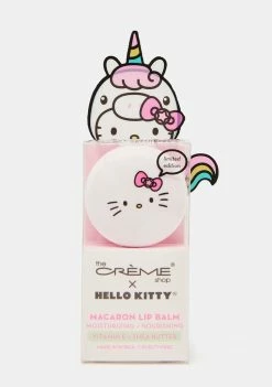The Creme Shop Hello Kitty Sweet Sprinkles Vitamin E & Shea Butter Macaron Lip Balm