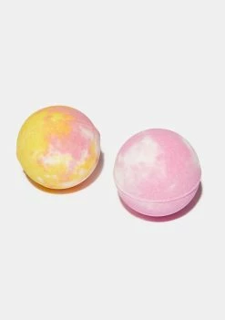 The Creme Shop Face & Body Hello Kitty Hello Fizzy Scented Bath Bomb Duo Roses & Strawberry Milk