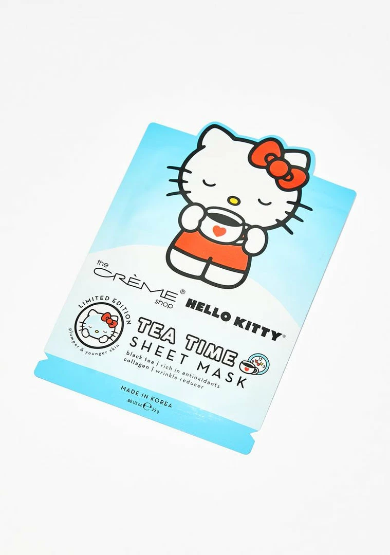 Cheap 🥰 The Creme Shop Tea Time Hello Kitty Mask 🛒 1 The Creme Shop Tea Time Hello Kitty Mask