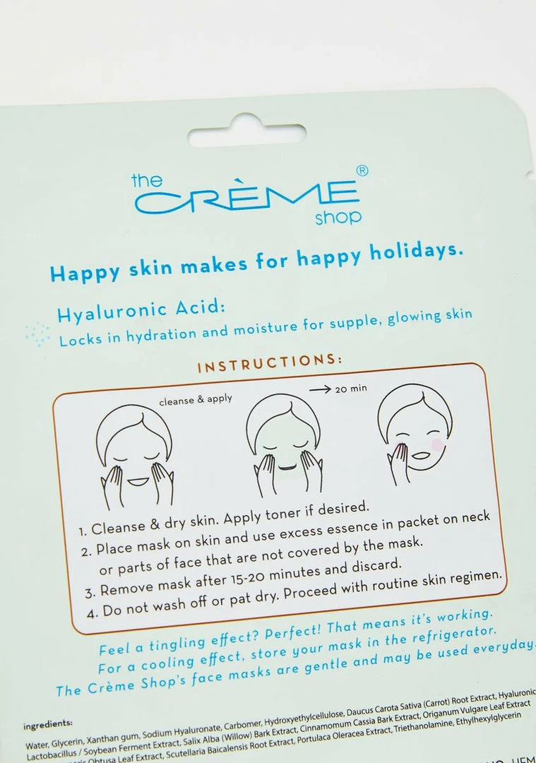 Best reviews of β The Creme Shop A Snowman's Story Hyaluronic Acid Sheet Mask Face & Body π 3 The Creme Shop A Snowman's Story Hyaluronic Acid Sheet Mask Face & Body