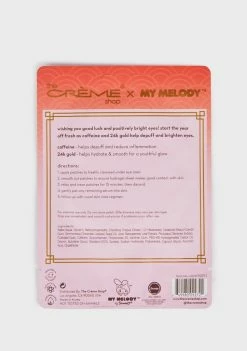 The Creme Shop Wellness My Melody Gold Fortune! Hydrating Hydrogel Under Eye Patches