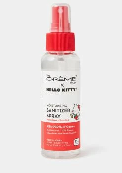 The Creme Shop X Hello Kitty Strawberry Sanitizer Spray