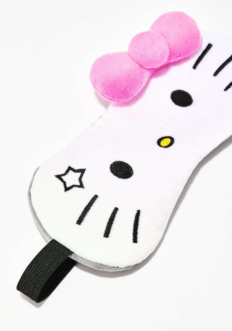 Brand new ⭐ The Creme Shop Hello Kitty Unicorn Plushie Sleep Mask ⭐ 2 The Creme Shop Hello Kitty Unicorn Plushie Sleep Mask