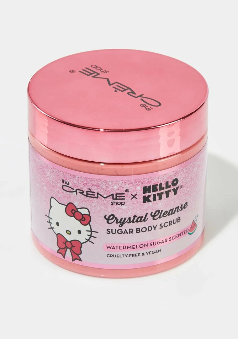 Cheapest π The Creme Shop X Hello Kitty Crystal Cleanse Watermelon Body Scrub π 2 The Creme Shop X Hello Kitty Crystal Cleanse Watermelon Body Scrub