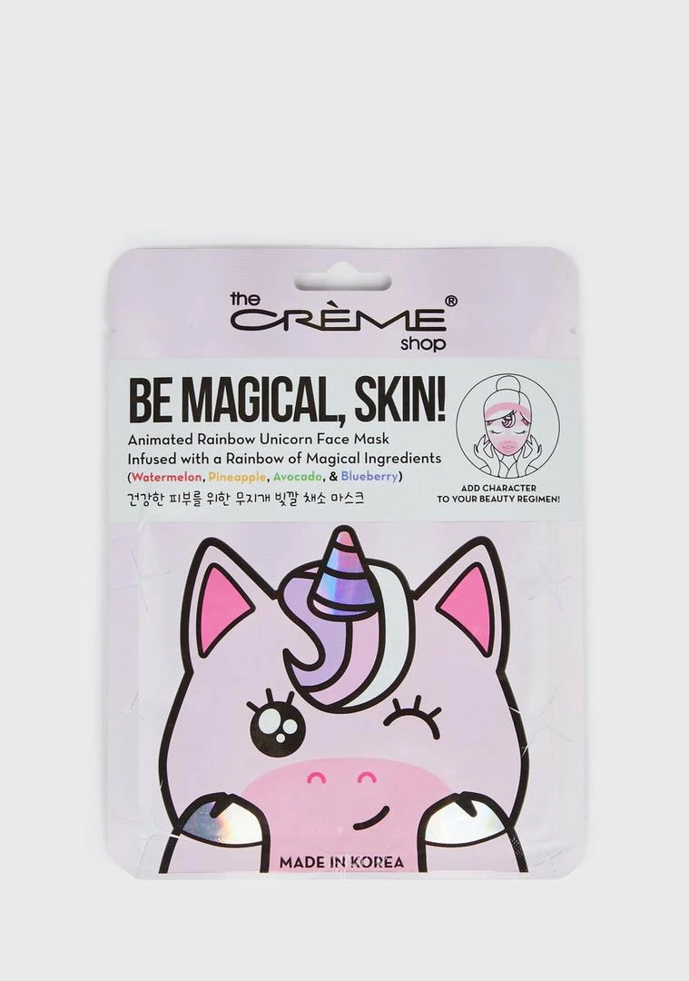 Deals π The Creme Shop Be Magical, Skin! Animated Rainbow Unicorn Face Mask π 1 The Creme Shop Be Magical, Skin! Animated Rainbow Unicorn Face Mask
