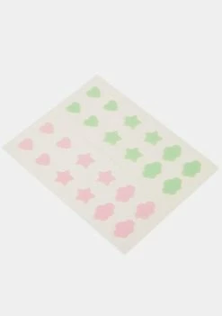 The Creme Shop Self Care Cotton Candy Skin Hydrocolloid Acne Patches With Aloe Vera