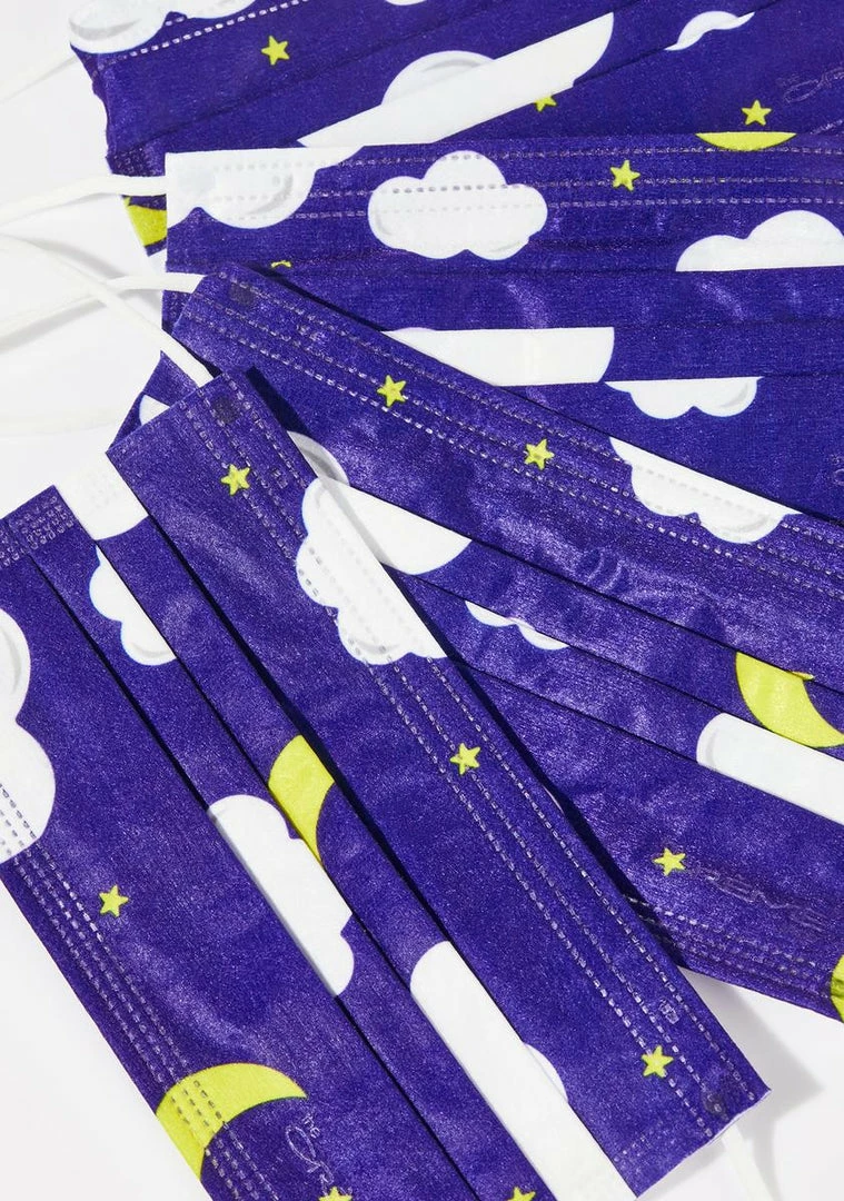 New π€© The Creme Shop Skyline Disposable Face Masks π 2 The Creme Shop Skyline Disposable Face Masks