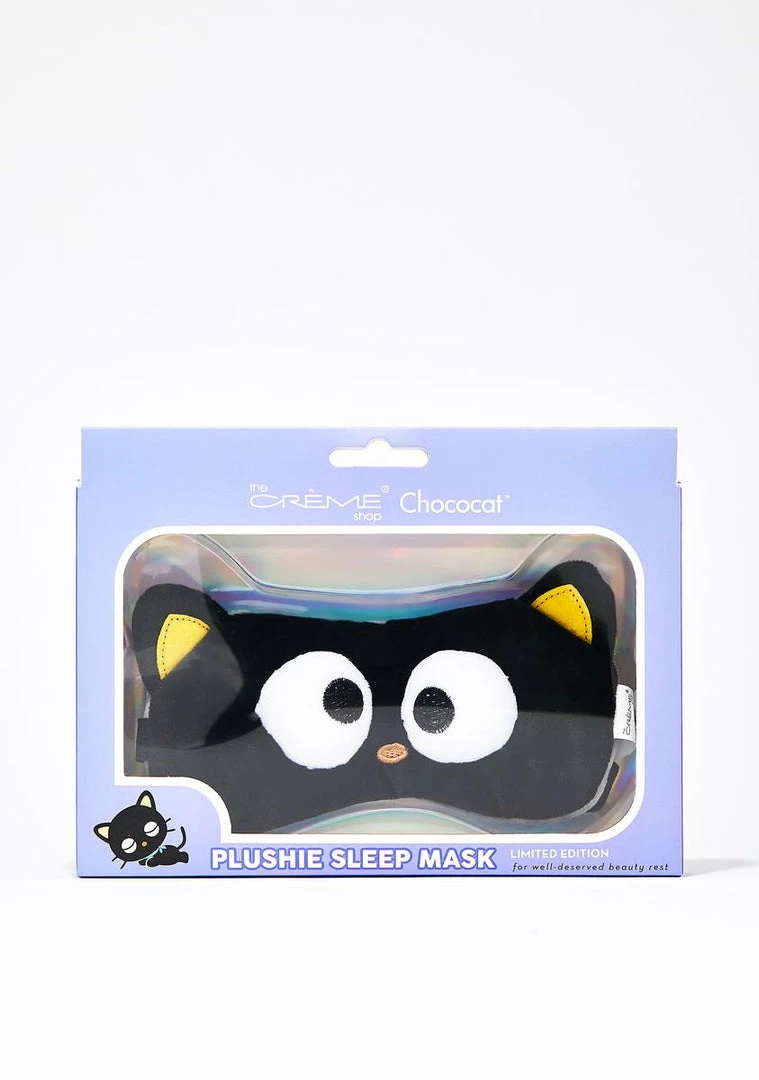 New ✔️ The Creme Shop Tools & Accessories Chococat Plushie Sleep Mask 😉 4 The Creme Shop Tools & Accessories Chococat Plushie Sleep Mask