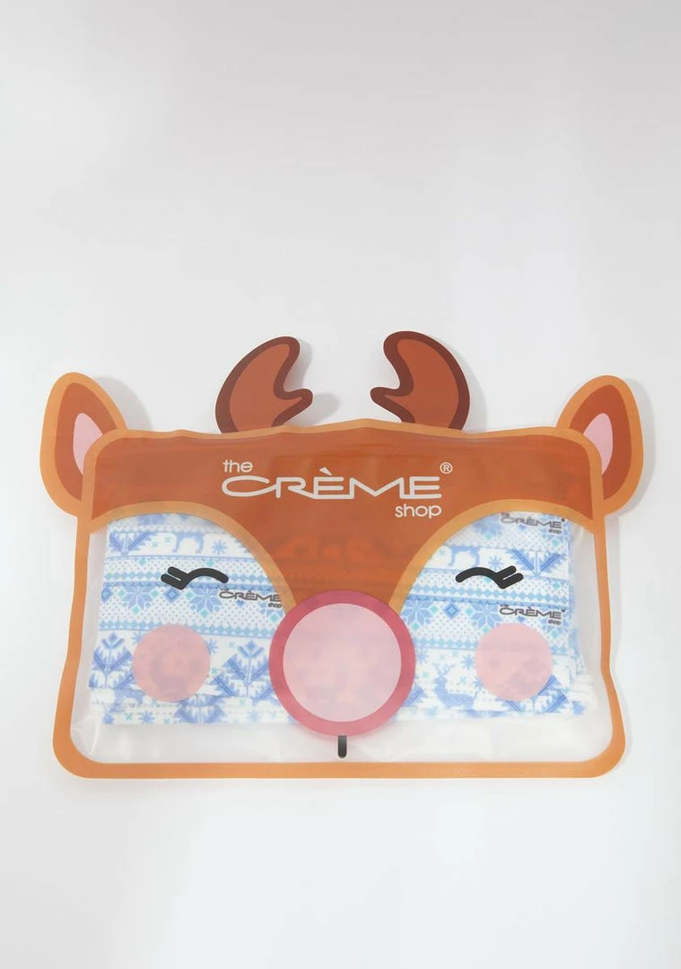 Hot Sale 💯 The Creme Shop Winter Wonderland Holiday Disposable Protective Face Masks 🔥 2 The Creme Shop Winter Wonderland Holiday Disposable Protective Face Masks