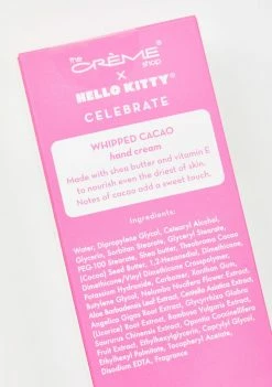 Budget 😍 The Creme Shop Hello Kitty Whipped Hand Cream 🤩 7 The Creme Shop Hello Kitty Whipped Hand Cream