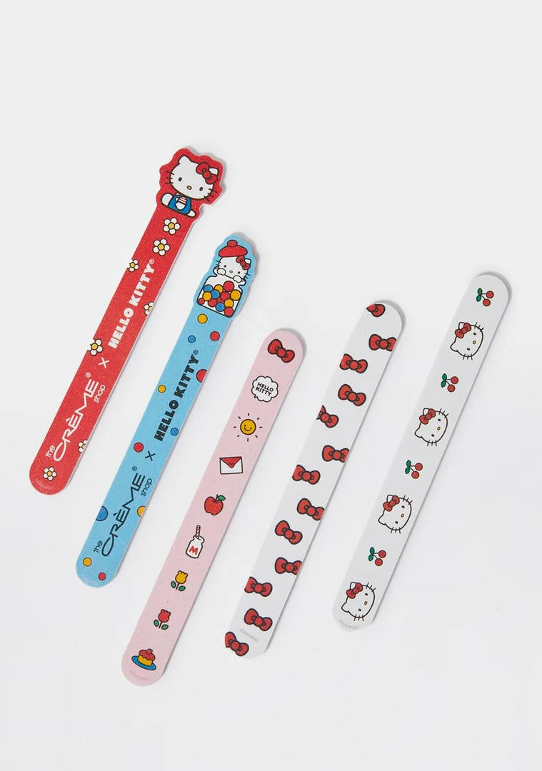 Wholesale ⌛ The Creme Shop X Hello Kitty 5 Piece Multi Nail File Set ✔️ 1 The Creme Shop X Hello Kitty 5 Piece Multi Nail File Set