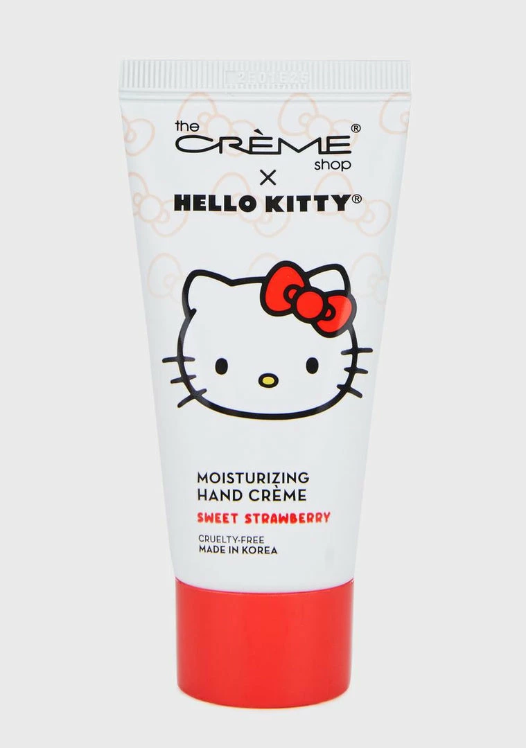 Promo π The Creme Shop Sweet Strawberry Hello Kitty Hand Creme β 1 The Creme Shop Sweet Strawberry Hello Kitty Hand Creme