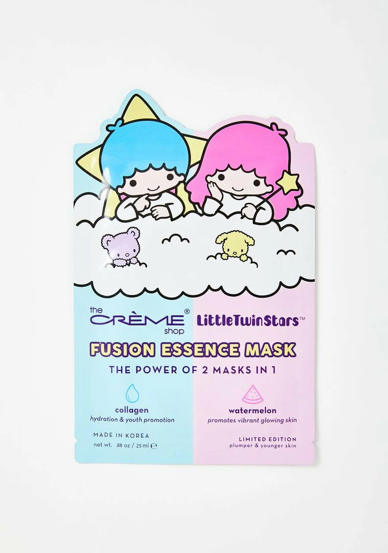 Hot Sale ✔️ The Creme Shop Little Twin Stars Fusion Essence Mask Face & Body 🤩 1 The Creme Shop Little Twin Stars Fusion Essence Mask Face & Body