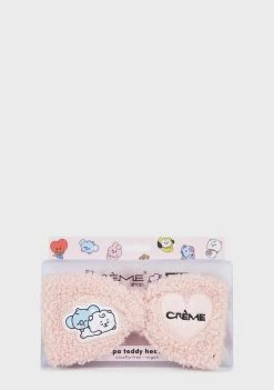 The Creme Shop Hair Accessories Rosy Blush BT21 Spa Teddy Headyband