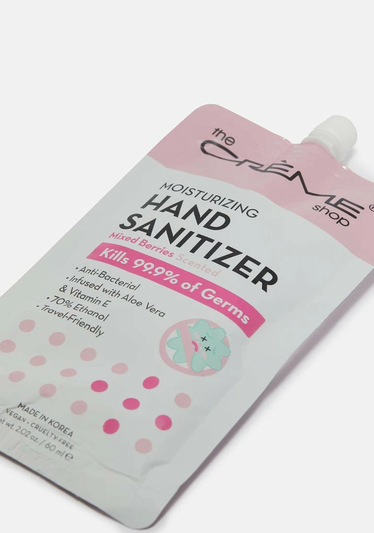 Outlet ⌛ The Creme Shop Mixed Berries Moisturizing Hand Sanitizer Wellness ⭐ 1 The Creme Shop Mixed Berries Moisturizing Hand Sanitizer Wellness