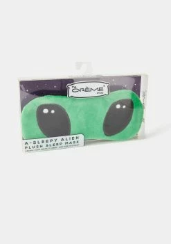 The Creme Shop A-Sleepy Alien Plush Sleep Mask