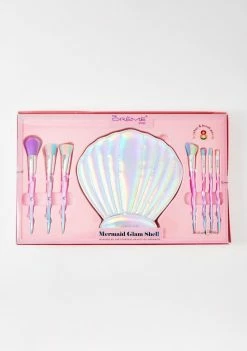 Best deal ✔️ The Creme Shop Sea Shell Makeup Brush Set Tools & Accessories ⭐ 5 The Creme Shop Sea Shell Makeup Brush Set Tools & Accessories